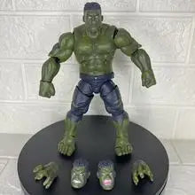 21cm Avengers Hulk joint movable Anime Action Figure PVC toys Collection figures for friends gifts