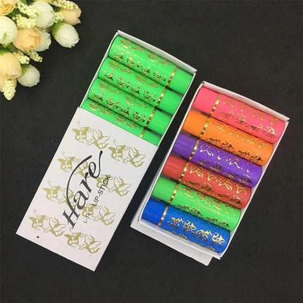 6PCS/BOX Color changing lipstick Popular fashion color-changing lipstick Healthy ingredients Long Lasting Lip Liner Makeup