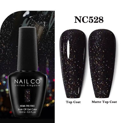 NAILCO 131Colors TPO FREE HEMA Vernis Semi Permanent UV Varnish Gel Nail Polish Nails Art Gel Manicure TOP BASE Varnish Hybrid