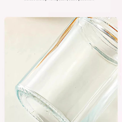 Kitchen Quantitative Salt Bottle Glass Sealed Moisture-Proof Seasoning Jar Outdoor Multi-Purpose Seasoning Box Can Adjustable