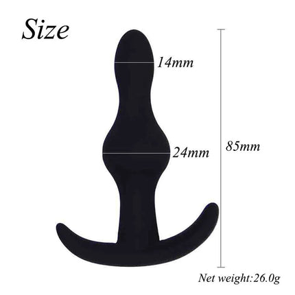 5pcs/Set Anal Plug Beads Soft Silicone Anal Butt Plug Stimulator Adult Sex Toys for Men/Women Prostate Massager Anal Trainer ﻿