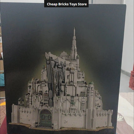 Dispaly Model The City Capital Minas Tirith Home Decor Adults Gifts DIY Bricks Building Blocks Cheapest 2026 Suitable 8278pcs
