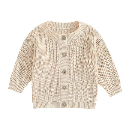 Baby Boys Girls Cardigan Autumn Spring Cotton Sweater Top Baby Children Clothing Boys Girls Knitted Sweater Kids Spring Wear