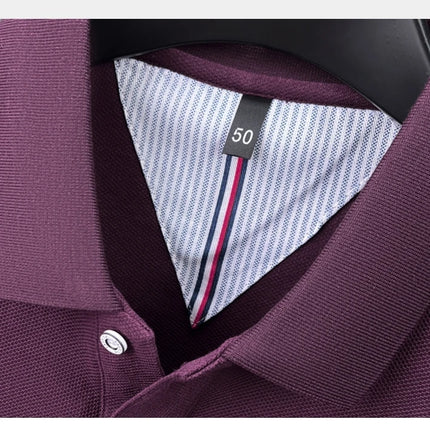 100% pure cotton luxury men's long-sleeve polo shirt designer brand Paul pony embroidery soft comfort spring autumn casual T-shirt