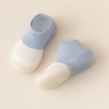 Baby Socks Shoes Infant Color Matching Cute Kids Boys Doll Soft Soled Child Floor Sneaker BeBe Toddler Girls First Walkers