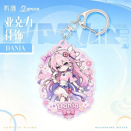 Wuthering Waves 2nd Anniversary Celebration Acrylic Stand Aemeath Denia LUUK HERSSEN Hiyuki Figure Stand Keychain Badge for Fans