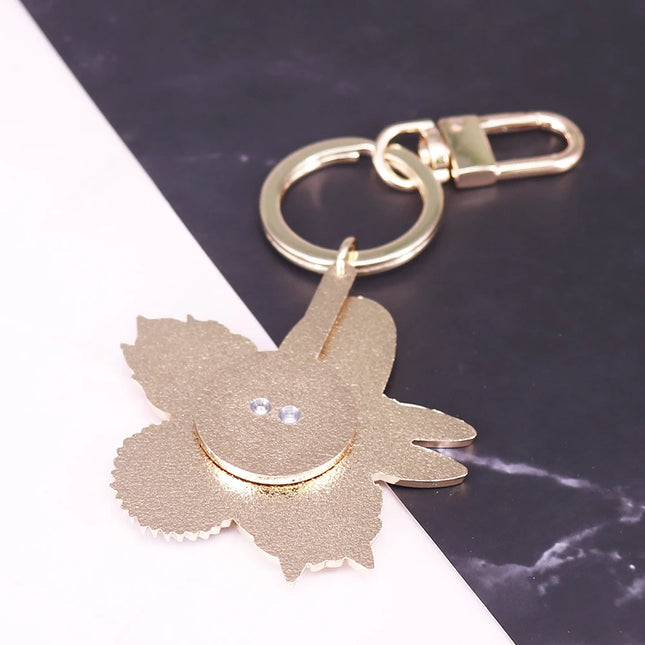 Japanese Cute Mash-up Revolving Enamel Keychain