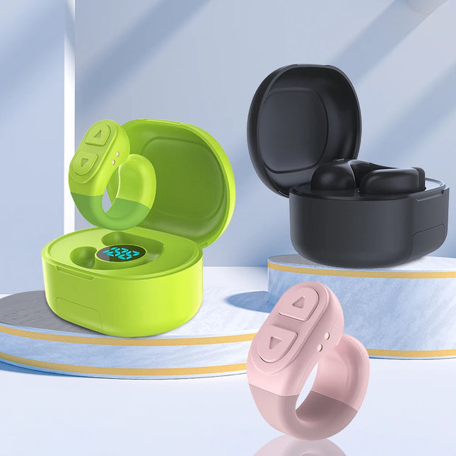 For  Scrolling Ring Remote Page Turner Clicker Bluetooth-Compatible For TIK Tok Ring with Stand for iOS Android Cell Phone