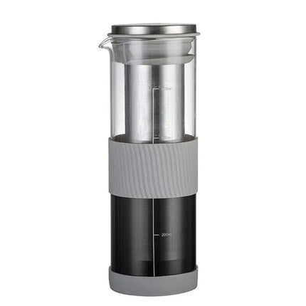 AEE2-Airtight Cold Brew Coffee Maker & Tea Infuser - 800Ml Glass Carafe Pitcher For Iced Coffee Brewing,Glass Coffee Pot