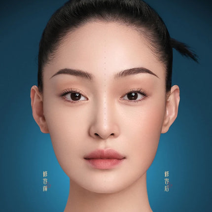 Florasis Natural Three-dimensional Nose Shadow Face Powder Blusher Matte Highlight Integrated Makeup Palette