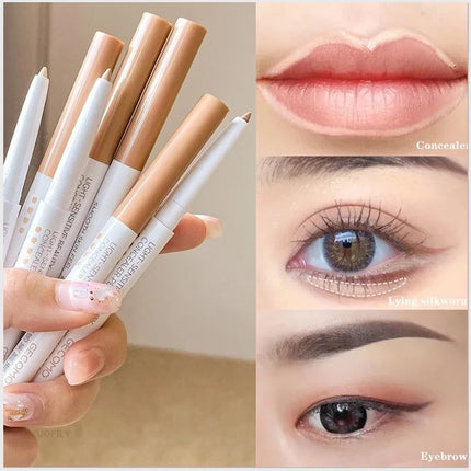 Moisturizing eyebrow and lip concealer pen full coverage waterproof contour face acne scar concealer stick