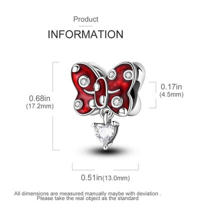 Charms Plata De Ley 925 Red Color Series Charm Red Elephant Animal Fruit Beads of Original Fits Women Anniversary Jewelry Charms