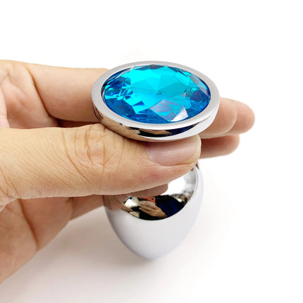 Anal Plug 5 Size Crystal Anal Plug Stimulator Anal anal massage dilatancy toys g-point massage sexual wellness adult pleasure