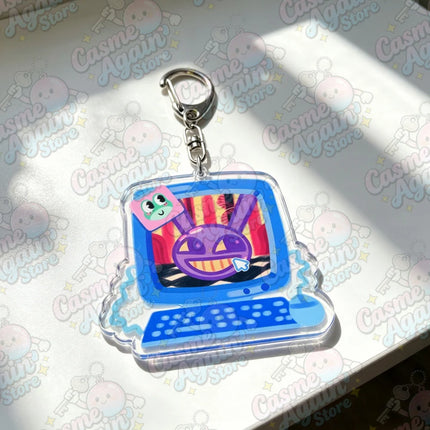 Cute Cartoon TADC Chibi Keychain Accessories Bag Game Keyrings Jewelry Manga Fans Gifts