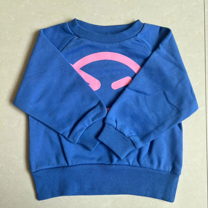 kids sweaters 2025 new autumn boys girls cute print sweatshirts child cotton outwear tops clothing