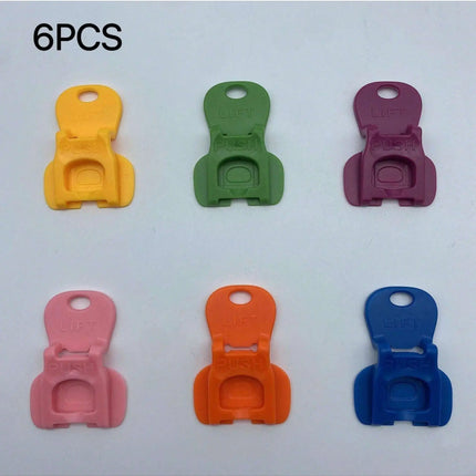 6/12PCS Easy Tab Opener&Drink Protector Coke Beverage Can Opener Plastic Simple Bottle Opener Sealing Dustproof Easy To Pull Can