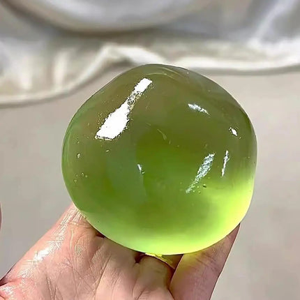 Maltose Squishys Toys Stress Ball Anti Stress Fidget Toy Soft Simulated Bule Transparent Ball Quick-rebound Squeeze Toys