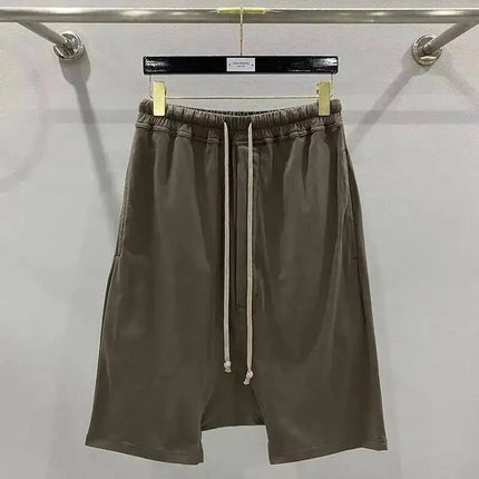HKSH Summer New Men's Tide Y2K Original Design High Street cotton Fashion Punk Dark Casual Loose Cropped Pants Shorts Ins HK5611