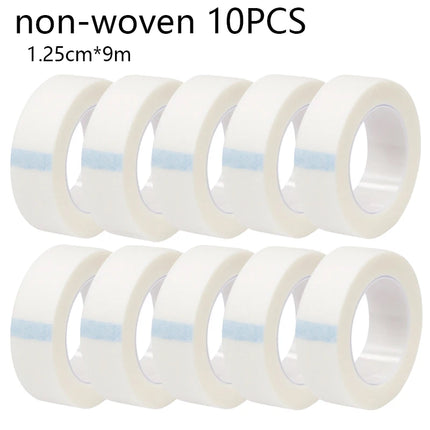 2/10PCS Eyelashes Extension Tape Micropore Breathable Non-woven Cloth Adhesive Lifting Lash Accessories Colorful Makeup Tools