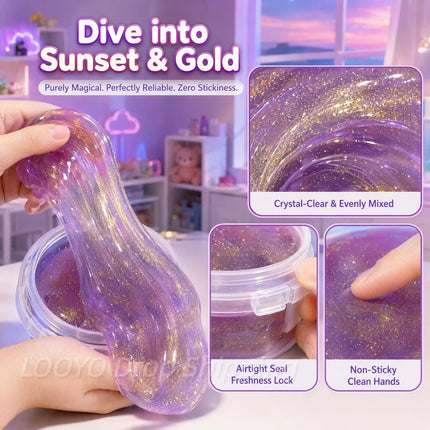 Super Large Box Slime Bucket Giant Bubble Milk Fake Water Decompress Toy Non Stick Hand Can Cover Bubble Pure Handmade Kids Gift