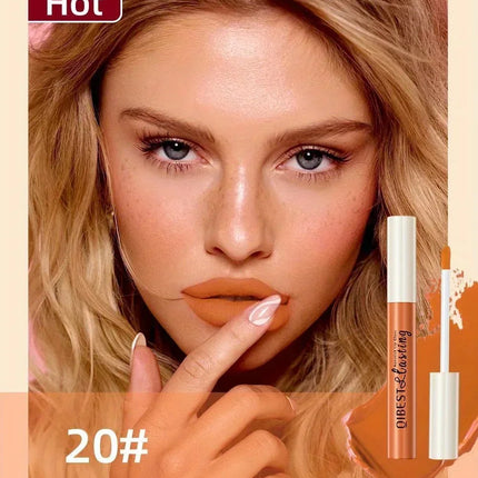 Matte Liquid Lipstick Waterproof Long Lasting Velvet Mate Nude Red Lip Gloss Lint Tube Makeup Cosmetic Lipsticks Lipgloss