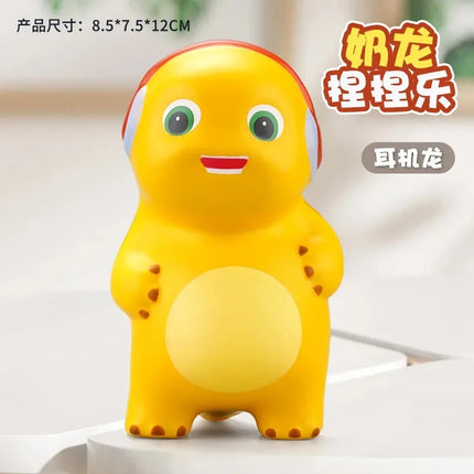 2025 new small milk dragon pinch slow rebound decompression artifact children's gift decoration decompression toys