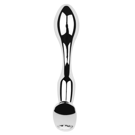 Stainless Steel Prostate Massager – Smooth Anal Plug, G-Spot Stimulator for Men, Women & Adults, Premium Sex Shop Sensual Toy