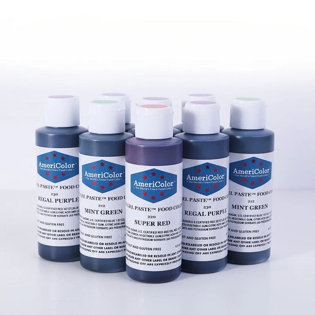 128g Water-based Americanolor American Baked Cake Cream Piping Coloring Cake Baking Decoration Accessories
