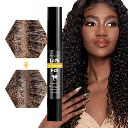 Lasting Lace Tint Precision Pen Wig Lace Dyeing Stick 5ml Wearing Wigs dye pen lace corrective lace net dye pen for lace dyeing