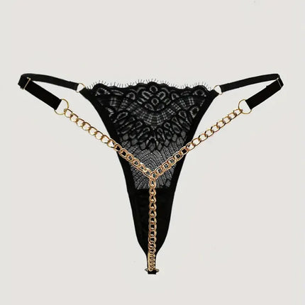 Transparent Hot Temptation Thongs G-strings Woman Panty Pearl Open Hip Briefs Porn Hollow Solid Lace Pantys FemaleEroticCostumes