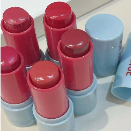 1Pc HERORANGE Blush Lipstick Multi Purpose Stick Hydrating Highlighting Brightening Korean Style Makeup Cosmetic