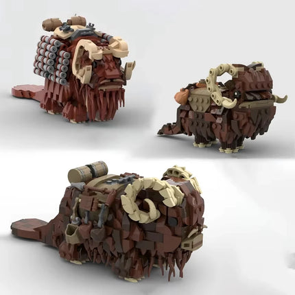 Space Beast Rhino Building Model - 916 Pieces