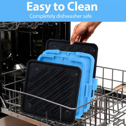 Microwave Oven Specific Quick Baking Tray, Household Microwave Toaster, Fast Heating Toast, Sandwich Crispy Baking Tray
