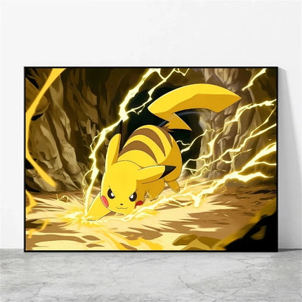 Anime Character Pictures Pokemon Images Classic Charizard Poster Modern Living Room Decoration Paintings Wall Decoration Hanging