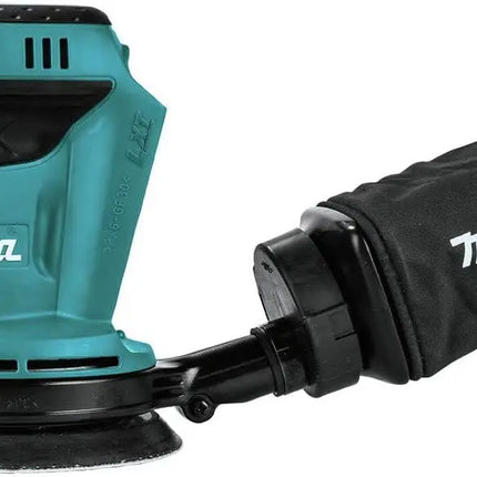 Makita DBO180Z Cordless Body Only Cordless 18 V Li-ion Random Orbit Sander, 125 mm  Woodworking Sanding Putty Polishing