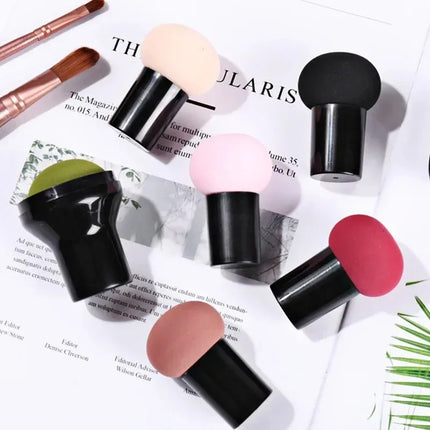 Mushroom Head Makeup Sponge Dry Wet Dual-use Cosmetic Powder Puff with Professional Foundation Creams Beauty Tools