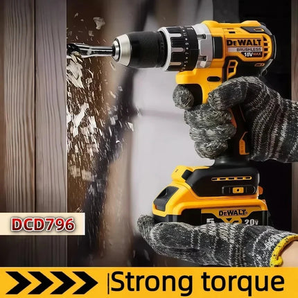 Dewalt  DCD796 Brushless Impact Electric Drill Multifunctional Cordless Screwdriver Rechargeable  Power Tools For 20V Battery