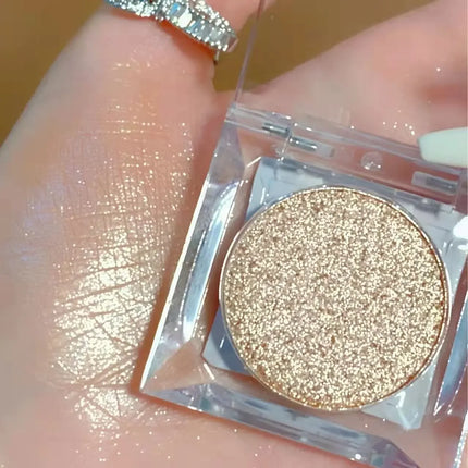 New Space Cowboy Cosmic Highlighter Eyes Glitter Monochrome Eyeshadow Pallete Shimmer Satin Makeup Pallete Shadow Hightlight Kit
