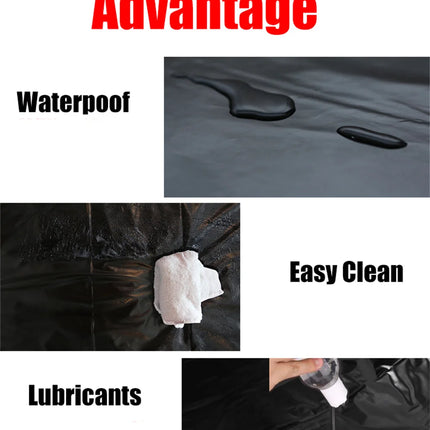 BDSM Waterproof Adult Sex Bed Sheets For Sex Game Lubricants Waterproof Bed Cover Couple Flirt Wetlook Bondage Wet Play Sex Tool