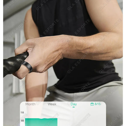 2026 Smart Ring Blood Pressure Heart Rate Sleep Monitoring Smart Ring IP68 & 5ATM Waterproof Multi-sport Mode Smartring Man Wome