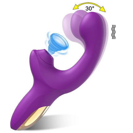Swing Wiggle Finger Vibrator Clit Sucker G-Spot Vagina Vibrator Clit Stimulator for Women Female Masturbation Sex Toy for Women