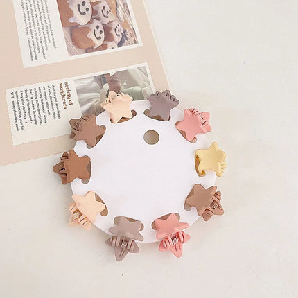 10Pc Kids Hair Claws Mini Flower Crown Princess Girl Hair Clips Cute Children Braid Hairpins Hair Accessories Barrettes Headwear