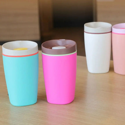 Drinkware Stainless Steel Thermos Bottle Portable Leak-Proof Vacuum Insulated Cup Reusable Fashion Coffee Mug Student