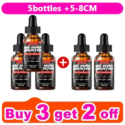 Big Penis Massage Essential Oil Men's Cock Liquid For Men Dick Cream Adult Products Have No Side Effects