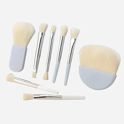 6pcs  Mini Makeup Brush Set Professional Portable Foundation Concealer Eyeshadow Powder Blush Brush Beauty Makeup Tools