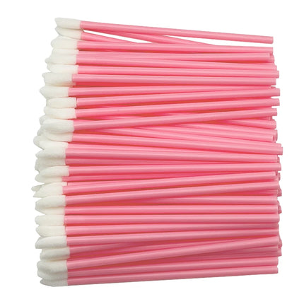 100/200pcs Lip Wands Applicators Eyelashes Brushes Lipstick Brush Mascara Applicator Gloss Wands Eyelash Extension Makeup Tool