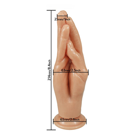 BDSM 40cm Artificial Hand Anal Plug Vaginal Butt Dilator Men Anus Expander Big Dildo Female Masturbator Sex Toys Adult For Women