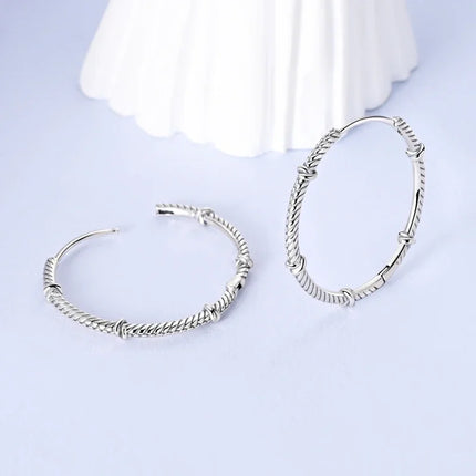 2025 New 925 Sterling Silver Earrings Simple Bow Strawberry Butterfly Hoop Stud Earrings for Wedding Party Women Jewelry Girls