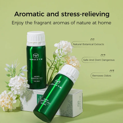 NAMSTE 100ML Hotel Essential Oil Air Purifier Essential Oil Diffuser Humidifier Holiday Home Freshener Electric Aromatic Oasis