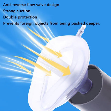 Heimlich anti choking device throat negative pressure suction device household portable automatic first aid anti asphyxia device